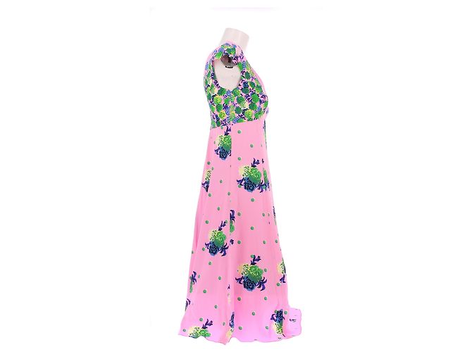 Abito midi stampato rosa Marc Jacobs - vista 3