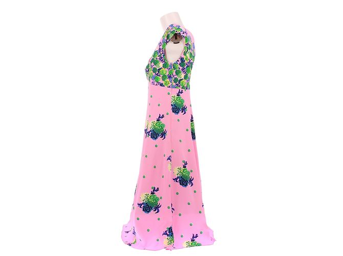 Abito midi stampato rosa Marc Jacobs - vista 4