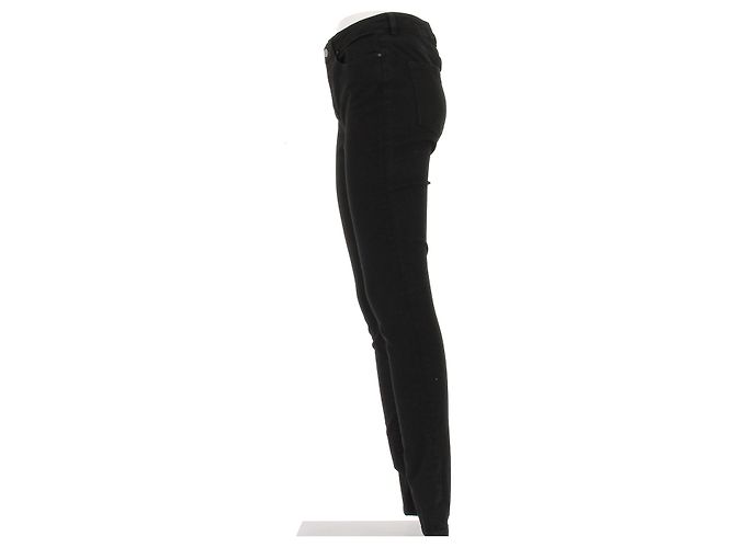 Jeans Acne in cotone neri Nero - vista 4