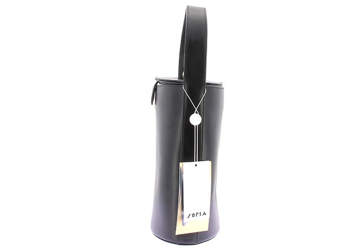 Autre Marque Borsa Secchiello in pelle "Cini" Nero - vista 8