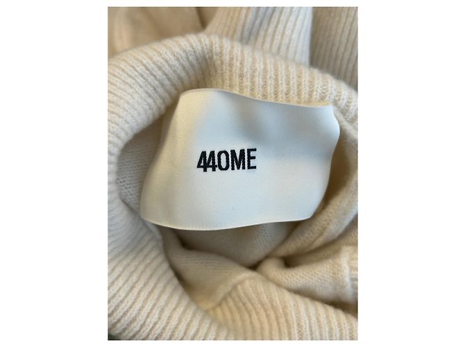 Autre Marque Suéter de cuello alto de lana Beige - vista 5