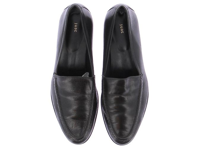 Autre Marque JUDE Lederloafers Schwarz Größe 38 - Ansicht 6