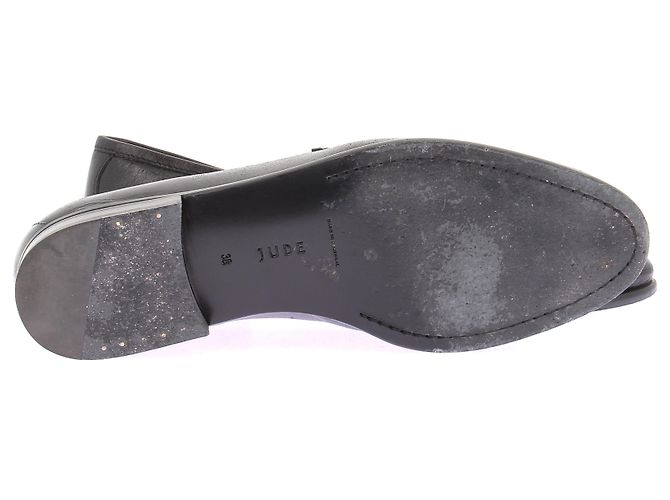 Autre Marque JUDE Lederloafers Schwarz Größe 38 - Ansicht 7