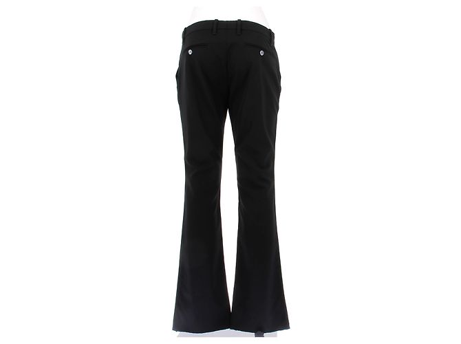 Gucci Calça preta de lã Preto - vista 2