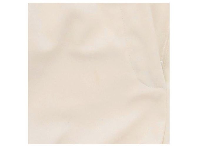 Pantaloncini bianchi in cotone con perle Versace - vista 6