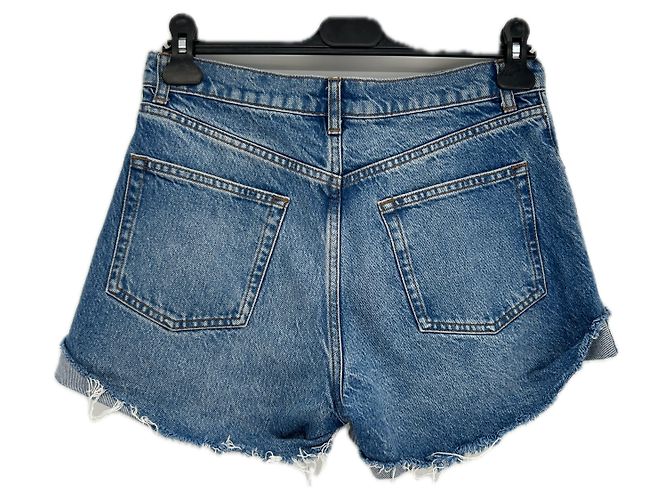 Reformation Denim Shorts Blau Größe 28 - Ansicht 2
