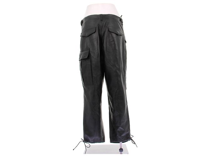 Dior Lederhose schwarz - Ansicht 2