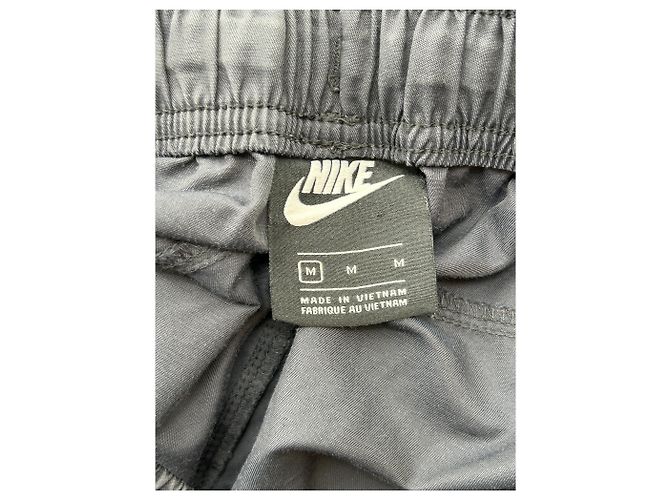 Pantaloni jogging Nike neri in cotone Nero - vista 4