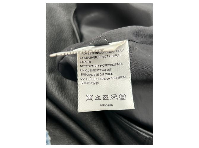 Autre Marque Falda de cuero negra LAFAYETTE 148 Negro - vista 5