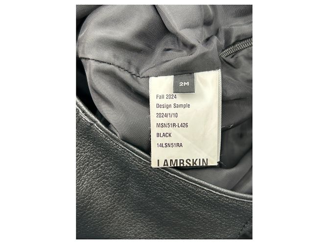 Autre Marque Falda de cuero negra LAFAYETTE 148 Negro - vista 6
