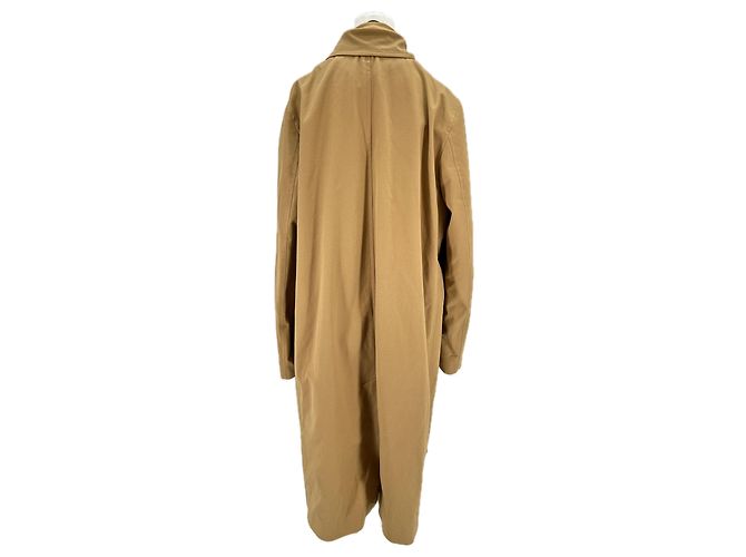 Trench coat in cotone marrone Cos - vista 2