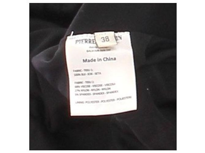 Abito nero Balmain con collo halter senza maniche - vista 5