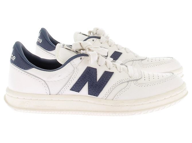 New Balance Leder Sneakers "T500" Weiß - Ansicht 2