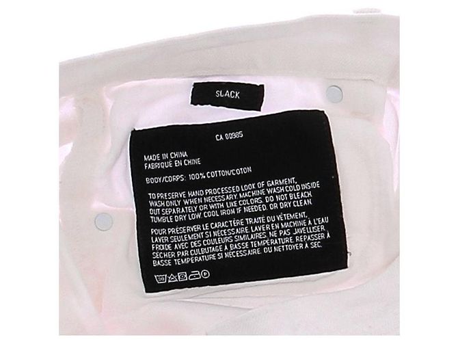 Alexander Wang Slack Jeans weiß mit Knielöchern - Ansicht 6