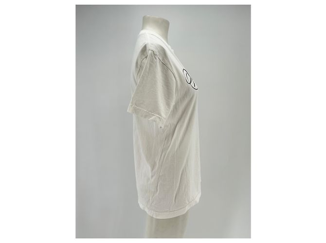 Autre Marque T-shirt bianca a maniche corte SPORTY & RICH Bianco - vista 3