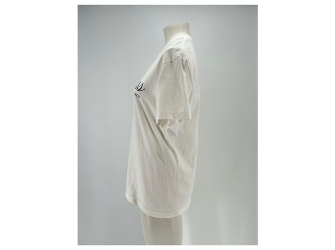 Autre Marque T-shirt bianca a maniche corte SPORTY & RICH Bianco - vista 4