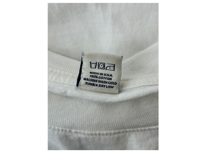 Autre Marque T-shirt bianca a maniche corte SPORTY & RICH Bianco - vista 6