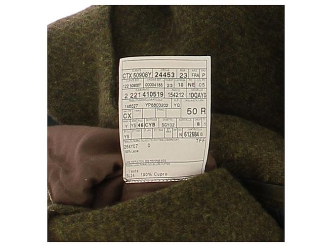Yves Saint Laurent Khaki Wool Jacket - view 6