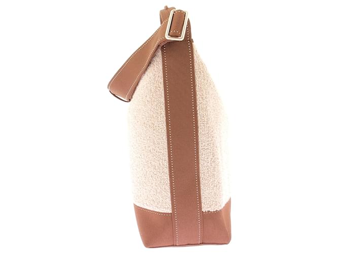 Autre Marque Borsa Secchiello in shearling Beige - vista 5