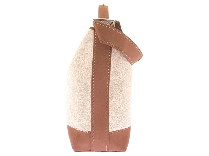 Autre Marque Borsa Secchiello in shearling Beige - vista 6