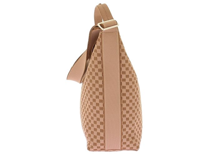 Autre Marque Borsa a secchiello con motivo intrecciato Beige - vista 6