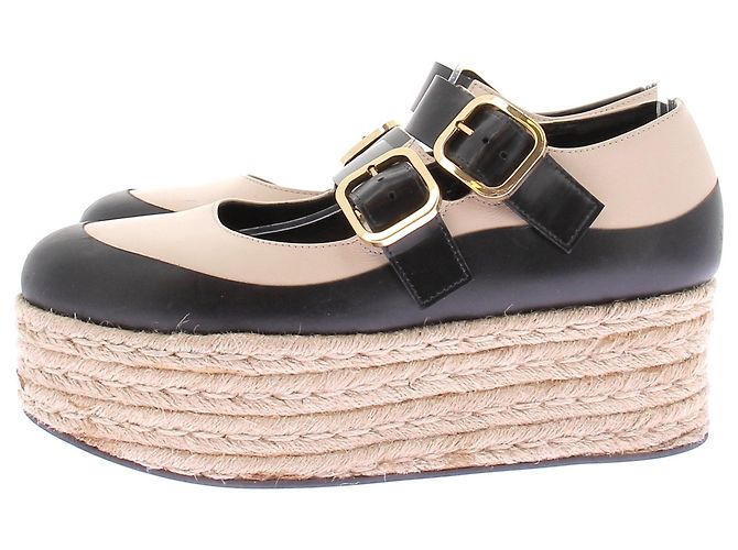Marni Keilabsatz-Espadrilles Beige - Ansicht 3
