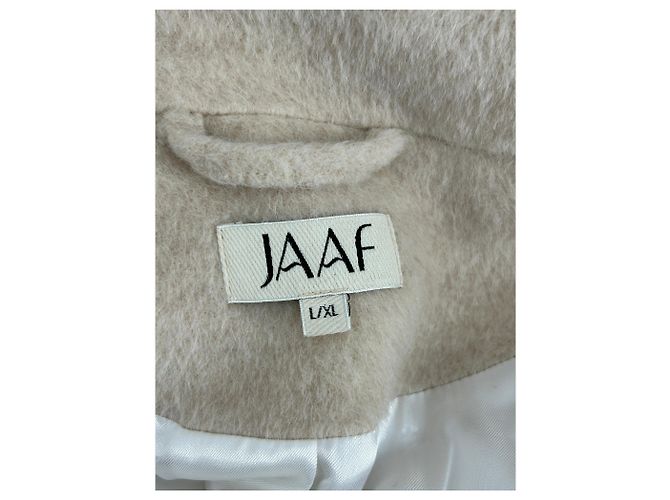 Autre Marque Abrigo trench de lana beige JAAF - vista 5
