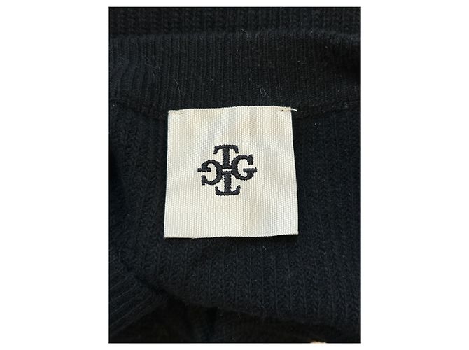 Autre Marque Suéter negro de mangas muy largas - vista 5