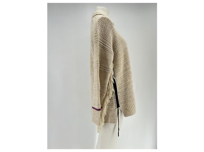 Zadig & Voltaire Suéter beige de cachemira - vista 3