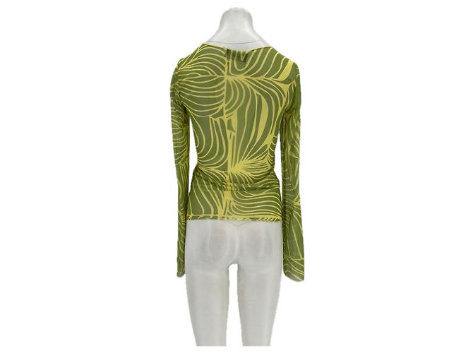 Autre Marque Top estampado verde de manga larga ERVAN - vista 2