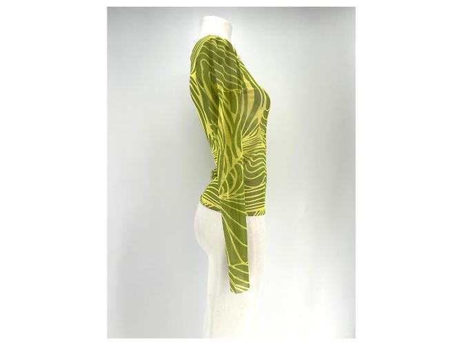 Autre Marque Top estampado verde de manga larga ERVAN - vista 3