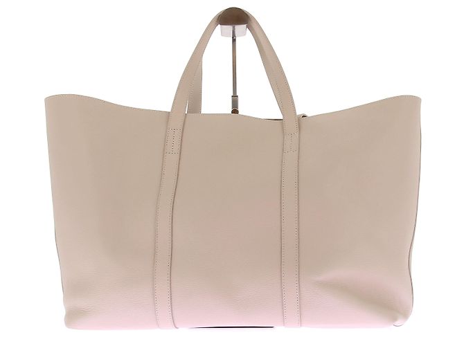 SéZane Borsa a Spalla in Pelle 'Maxi Gabin' Beige - vista 2