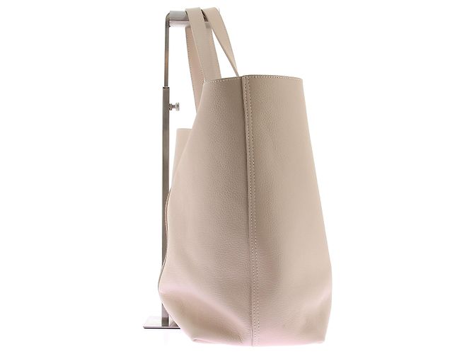 SéZane Borsa a Spalla in Pelle 'Maxi Gabin' Beige - vista 3