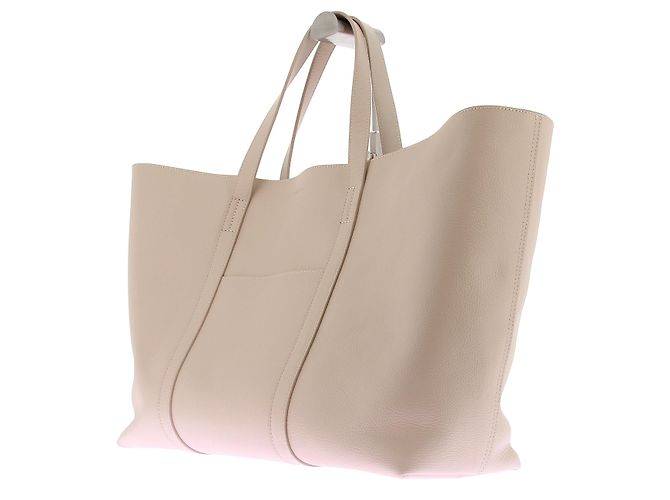 SéZane Borsa a Spalla in Pelle 'Maxi Gabin' Beige - vista 5