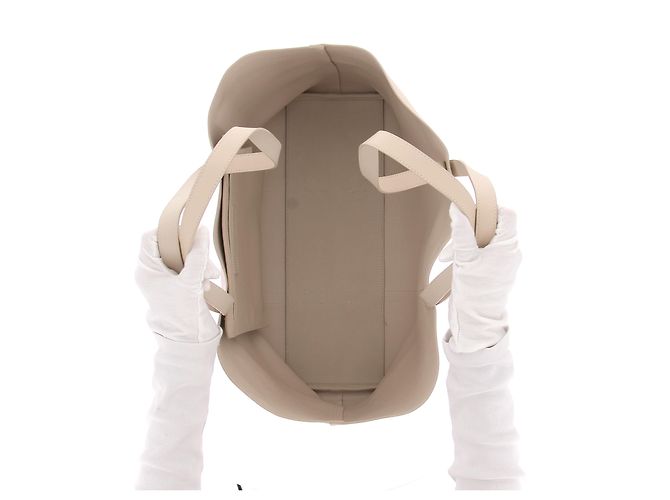 SéZane Borsa a Spalla in Pelle 'Maxi Gabin' Beige - vista 7