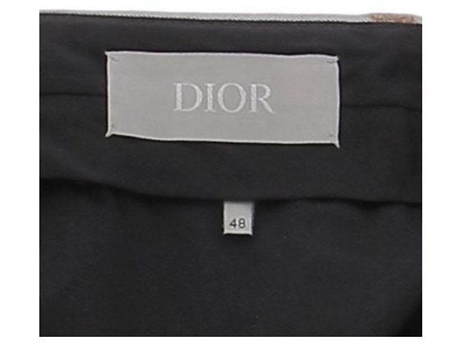 Dior Striped wool trousers Beige - view 3