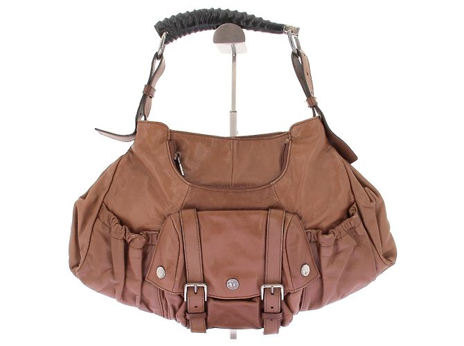 Yves Saint Laurent Handtasche Leder Camel - Ansicht 6