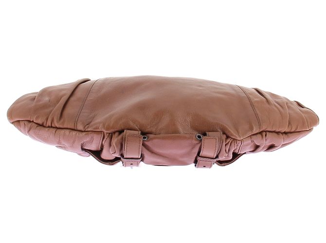 Yves Saint Laurent Handtasche Leder Camel - Ansicht 8