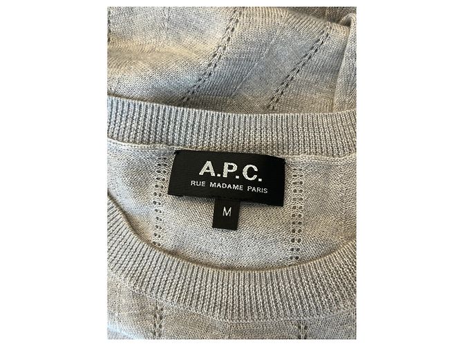 Suéter de lana gris Apc - vista 5
