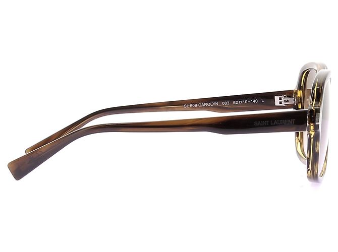 Saint Laurent Gafas de sol marrones "Carolyn" Castaño - vista 3