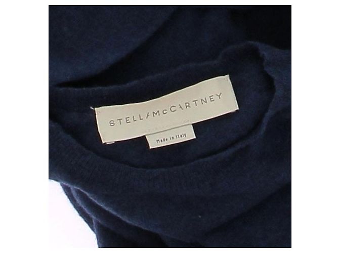 Stella Mc Cartney Stella McCartney Wollpullover Marineblau - Ansicht 5