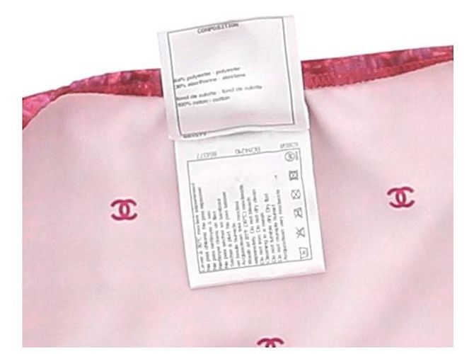 Chanel Parte de baixo de biquíni rosa - vista 6