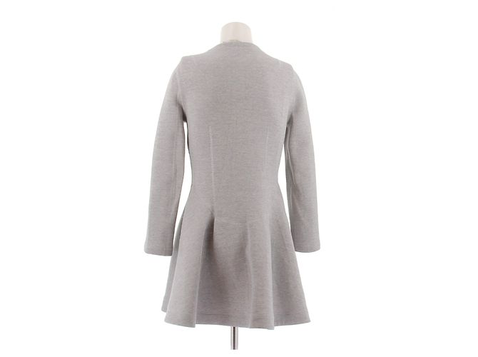 Christian Dior Wollkleid kurz grau - Ansicht 2