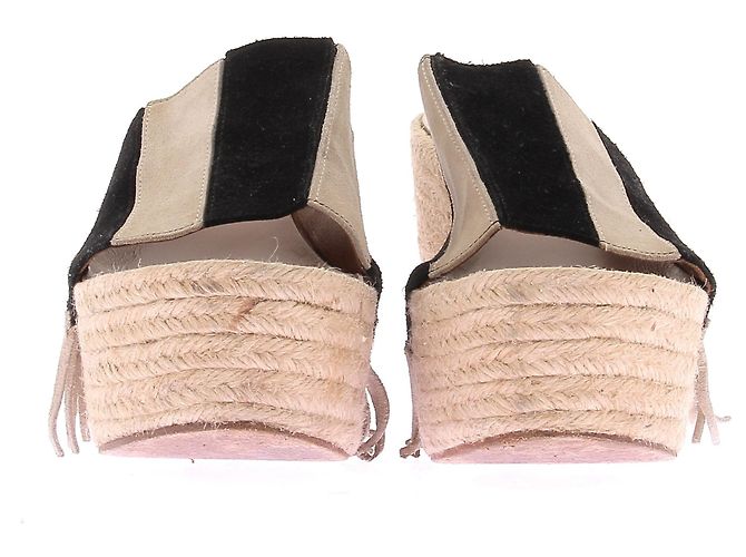 Chloé Mule espadrillas in lino intrecciato Beige - vista 4