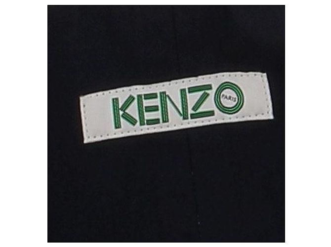Kenzo Camicia in lana blu navy L - vista 5