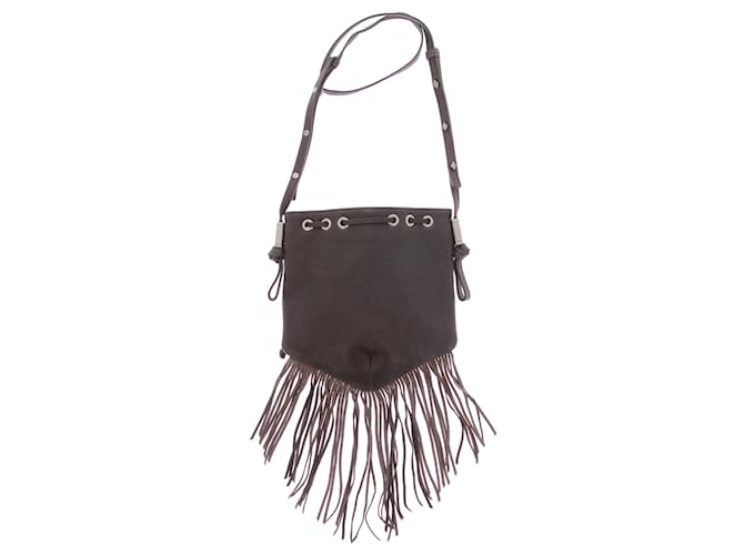 Ba&Sh Borsa Bourse "Sparrow S" Marrone - vista 2