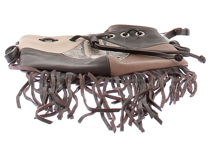 Ba&Sh Borsa Bourse "Sparrow S" Marrone - vista 6
