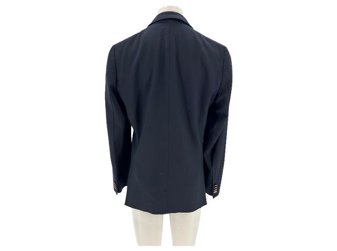 Paul Smith Blazer en laine marine Bleu Marine - vue 2