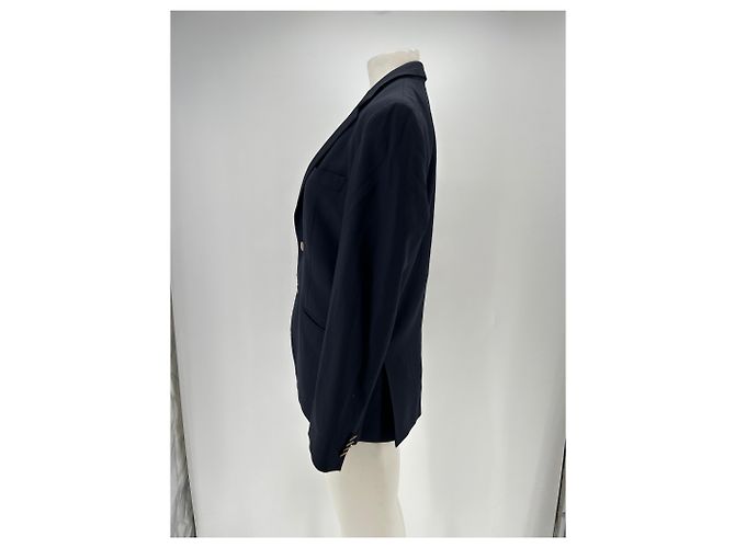 Paul Smith Blazer en laine marine Bleu Marine - vue 4