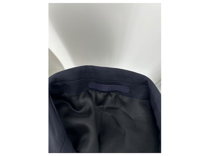 Paul Smith Blazer en laine marine Bleu Marine - vue 5